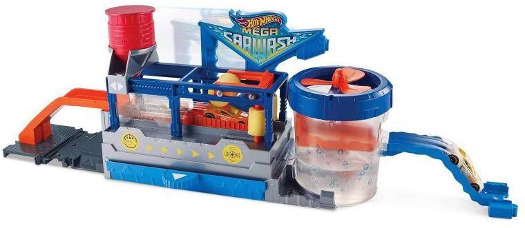 Mattel Hot Wheels Ultimate Series Mega Autowasserette - Eerstspeelgoed.nl