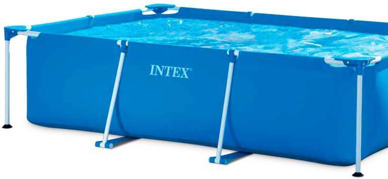 Intex Rechthoekig zwembad Metal Frame Rectangular BxLxH 160x260x65 cm online kopen