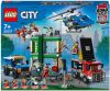 Lego 60317 City Politieachtervolging bij de Bank, met Helikopter Speelgoed, Drone en 2 Vrachtwagens voor Kinderen vanaf 7 Jaar online kopen