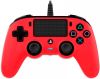 Nacon PlayStation 4 official wired compact controller rood online kopen