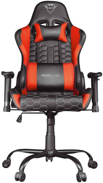 Trust GXT 708R Resto Gaming stoel, zwart rood online kopen