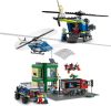 Lego 60317 City Politieachtervolging bij de Bank, met Helikopter Speelgoed, Drone en 2 Vrachtwagens voor Kinderen vanaf 7 Jaar online kopen